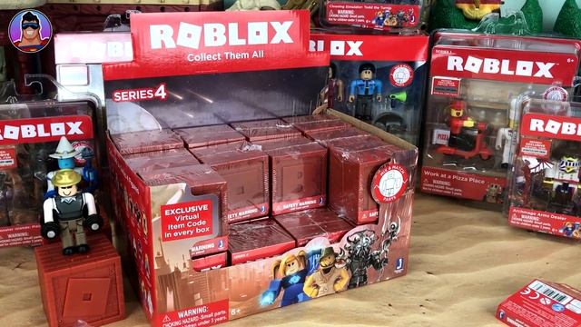 ROBLOX Series 4 Mystery Box Opening! | We Review Roblox & Virtual Items! | Entire Box to open! смотреть онлайн