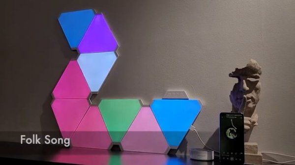 Powered by Tuya- Hot Seller Smart LED Wall Light Panels Touch Control