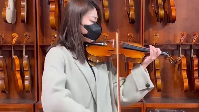 Violin Solo Salut d'Amour for Sinomusik Handed Violin With Ebony Parts смотреть онлайн