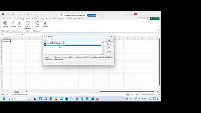 PowerBI - Enable Power Pivot tab in Excel смотреть онлайн