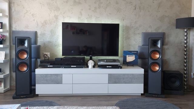 klipsch r-820f yamaha as500 cd 300 svs sb 1000 pro yamaha wxad-10 yamaha p520 . смотреть онлайн