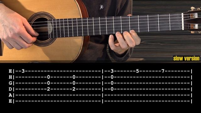 Can`t Help Falling in Love. Fingerstyle Guitar. Free TAB смотреть онлайн