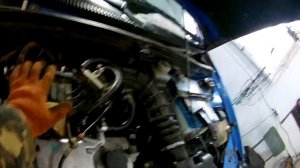 Нет давления в рампе.  Kalina глохнет на бензине.