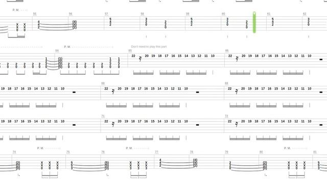 Midlife Crisis Tab by Faith No More + Guitar only + Guitar tab смотреть онлайн