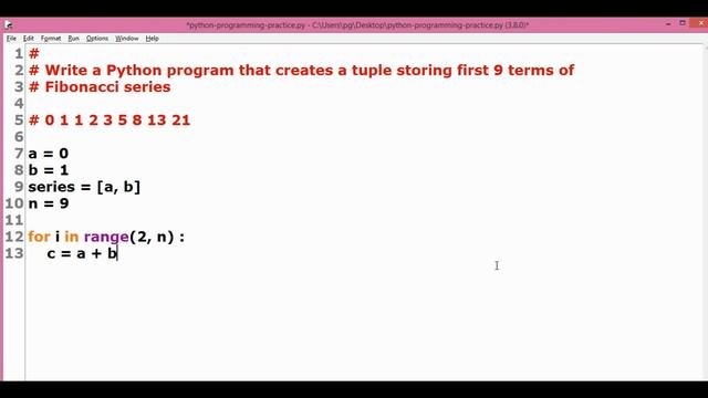 C Q-8 Chapter 2 Python Revision Tour-2 Class 12 CBSE Computer Science 2020-21 Solution смотреть онлайн