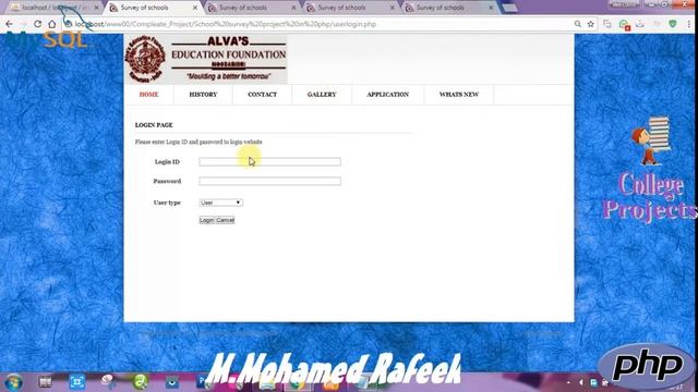 Online School Survey System Project in PHP | MYSQLI | HTML | CSS | JAVASCRIPT - College Projects смотреть онлайн