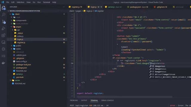 MERN Stack udemy clone with next js part-14, LoginPage and functionality смотреть онлайн