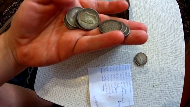 Сколько стоит клад монет? Серебро. смотреть онлайн