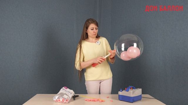 Урок 182. Deco Bubble с маленькими шариками.