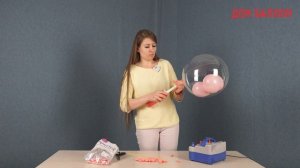 Урок 182. Deco Bubble с маленькими шариками.