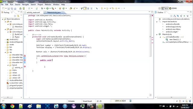 Android Eclipse Tutorial #1 - Building an App From Scratch смотреть онлайн