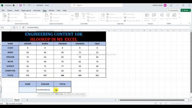 How To Use HLOOKUP Formula in Microsoft Excel | HLOOKUP in Excel | Excel HLOOKUP смотреть онлайн