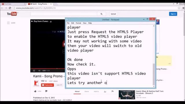 Try something new on youtube (HTML5 Video Player) смотреть онлайн