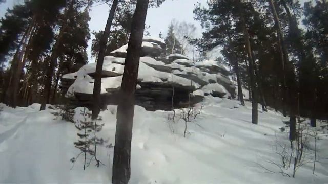 попытка забраться на Чёртово городище )) ski-doo mxz смотреть онлайн