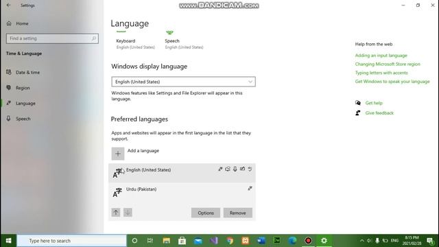 How to Change Language in Windows 10 || English to Urdu || All Languages смотреть онлайн