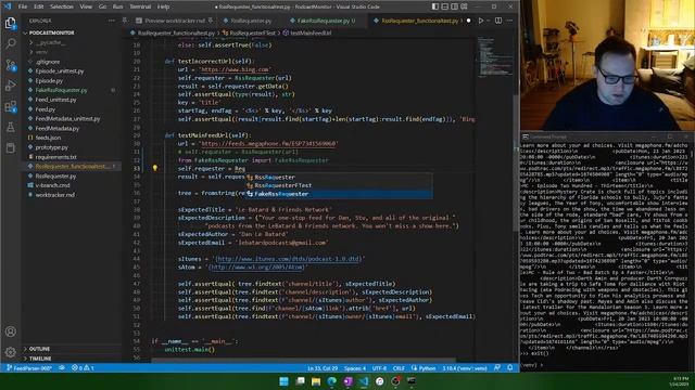 Podcast Monitor XIII : Feed Parser Fake Requester смотреть онлайн