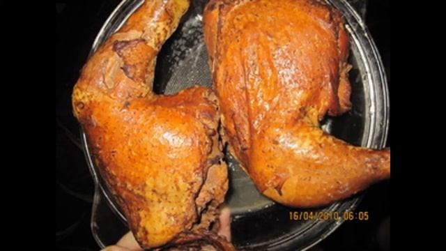 Холодные закуски мясные:Копченый окорочок (без коптильни) смотреть онлайн