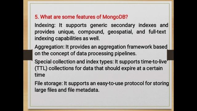 mongoDB : Important Interview Questions and Answers смотреть онлайн
