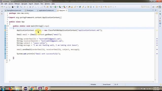 Spring Java Mail - How to Send an Email via Gmail SMTP server using MimeMessagePreparator? смотреть онлайн