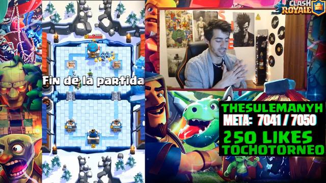 🔴 TORNEO CLASH ROYALE DE 2.000 GEMAS COMO CASTIGO EN TOUCHDOWN | ENTRA Y JUEGA | TheSulemanyh смотреть онлайн