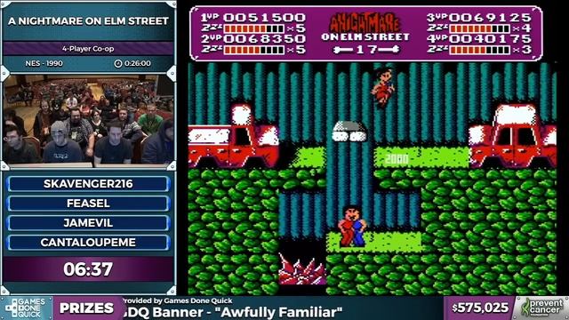 A Nightmare on Elm Street Coop in 25:23 - AGDQ 2017 смотреть онлайн