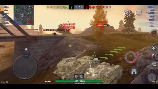 WOT Blitz FV215b 183 😂 No Music Regular Battle Port Bay 5285 Damage 2 kills смотреть онлайн