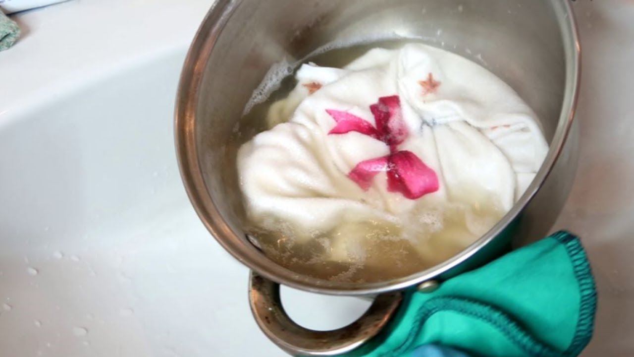 Кухонные полотенца как новые. Интересный способ быстро отбелить и вывести пятна смотреть онлайн