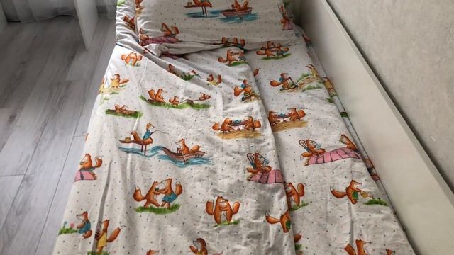 Обзор постельного белья "Сказка" для нашей детской. Любимый WILDBERRIES смотреть онлайн