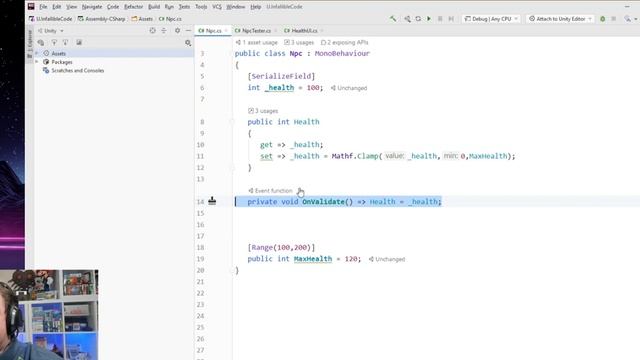 How to Get Variables from Other Scripts in Unity — Presented by Jason Storey смотреть онлайн