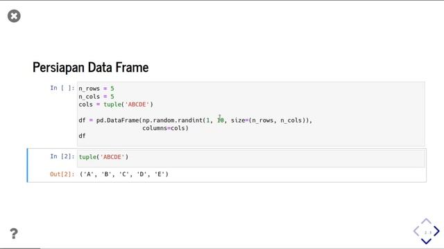Pandas 01 | Menyertakan Prefix dan Suffix pada seluruh Kolom Pandas Data Frame | Python Pandas смотреть онлайн