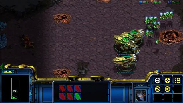 Starcraft Remastered: Альтернативная история - 4 эпизод, 9 миссия - Продвижение смотреть онлайн