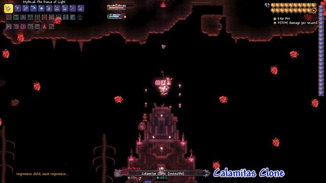 Calamity all bosses vs The Dance of Light смотреть онлайн