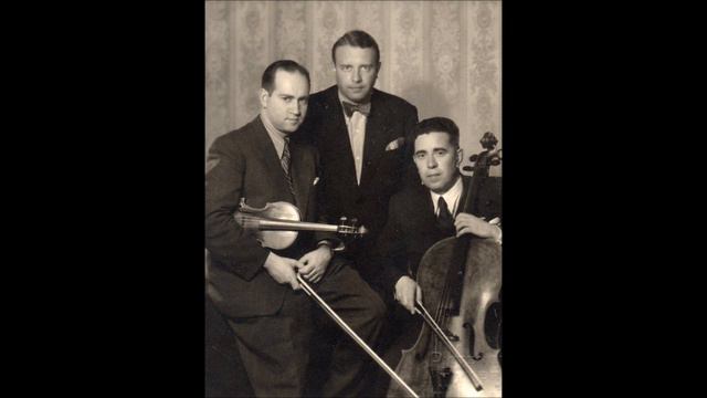 Schubert - Piano Trio N°2 - Oistrakh / Knushevitsky / Oborin