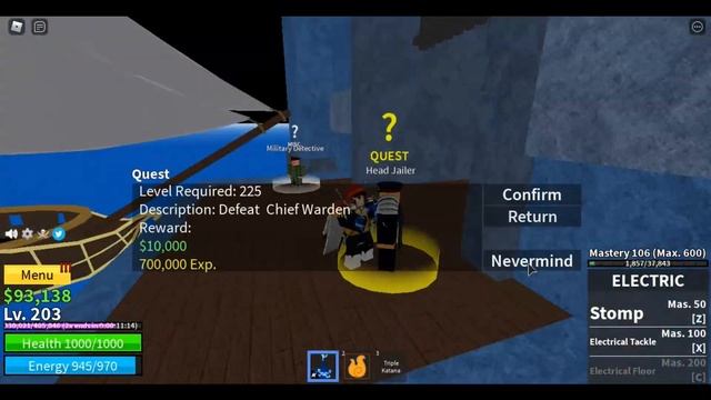 Всё заново в Blox Fruits #6(Квест на Шанкса)Roblox! смотреть онлайн