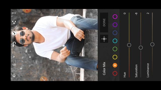 black tone Lightroom photo editing tutorial in mobile|| Happy New year 2022 (Gangadhareditz) смотреть онлайн