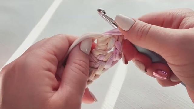 Сердечко из трикотажной пряжи за 10 минут смотреть онлайн