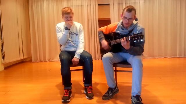 7б-Молодые ветра на гитаре HD )) смотреть онлайн