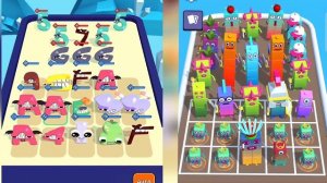 4 Cube Dance Run 3d, Alphabet and Number Battle, 123456789  ? ancfefg ⭐⭐