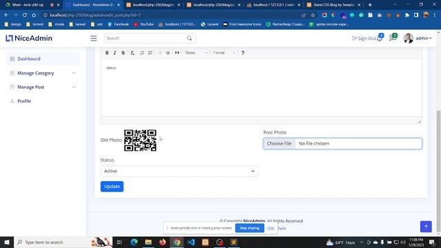 Post Insert solved, edit, delete, update, unlink image | Learn PHP Blog Website 05 смотреть онлайн