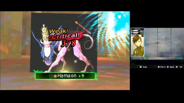 Shin Megami Tensei IV Apocalypse - solo run, Apocalypse difficulty - Tsukiji Hongwanji mini bosses смотреть онлайн