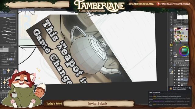 LIVESTREAM | Foxglove Comics Invitation Screen Art смотреть онлайн