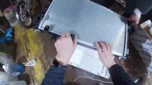 Замена радиатора LADA GRANTA