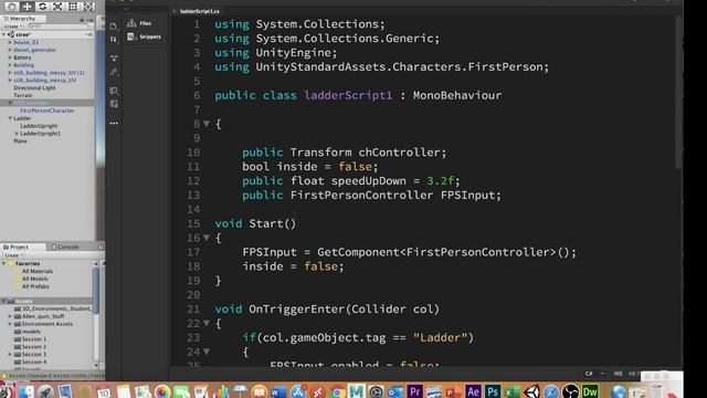 How to Make Simple Ladders in Unity | 5 Minute Unity Tutorials смотреть онлайн