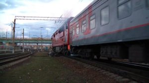 ТЭП70БС-088 с поездом Ростов-на-Дону — Волгоград