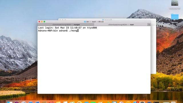 MongoDB Tutorial 1 - Setting up the server смотреть онлайн