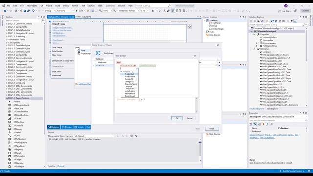 Bind a Report to the MongoDB Data Source (Tutorial) смотреть онлайн