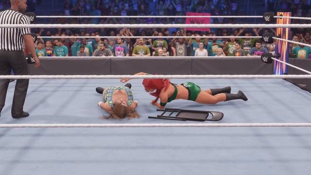 Doudrop VS. Eva Marie | WWE 2K22 [4K PS5 GAMEPLAY] Clowning Around DLC смотреть онлайн