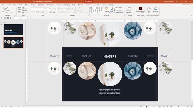 Animation: Carousel Effect with images in PowerPoint | DOWNLOAD FILE смотреть онлайн