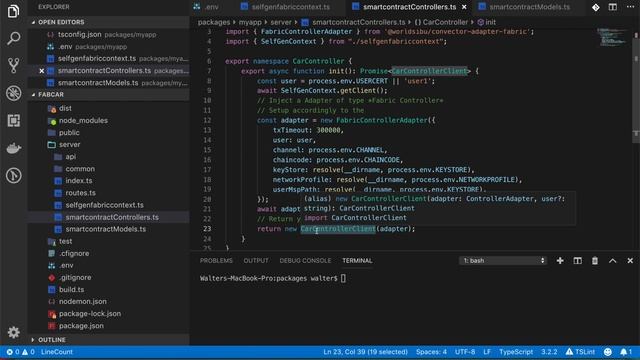 JavaScript Smart Contracts for Hyperledger Fabric - Part 2 | Convector смотреть онлайн
