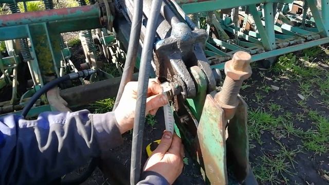 Сеялка СЗ. 3.6, размеры кронштейна, дышла, крепления под цилиндр. Видео по просьбе подписчика. смотреть онлайн